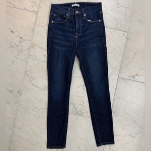 Good American Dark Indigo Skinny Jeans